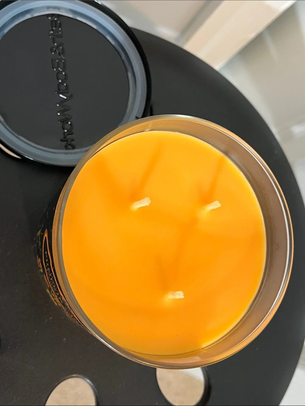 Bath & Body Works Pumpkin Carving 3-Wick Halloween Candle NEW